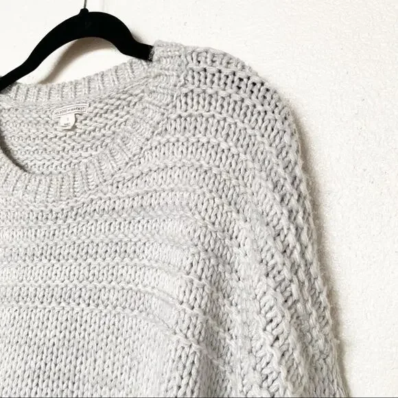 Melrose and Market Scoopneck Knit Sweater Size Small - Picture 2 of 9